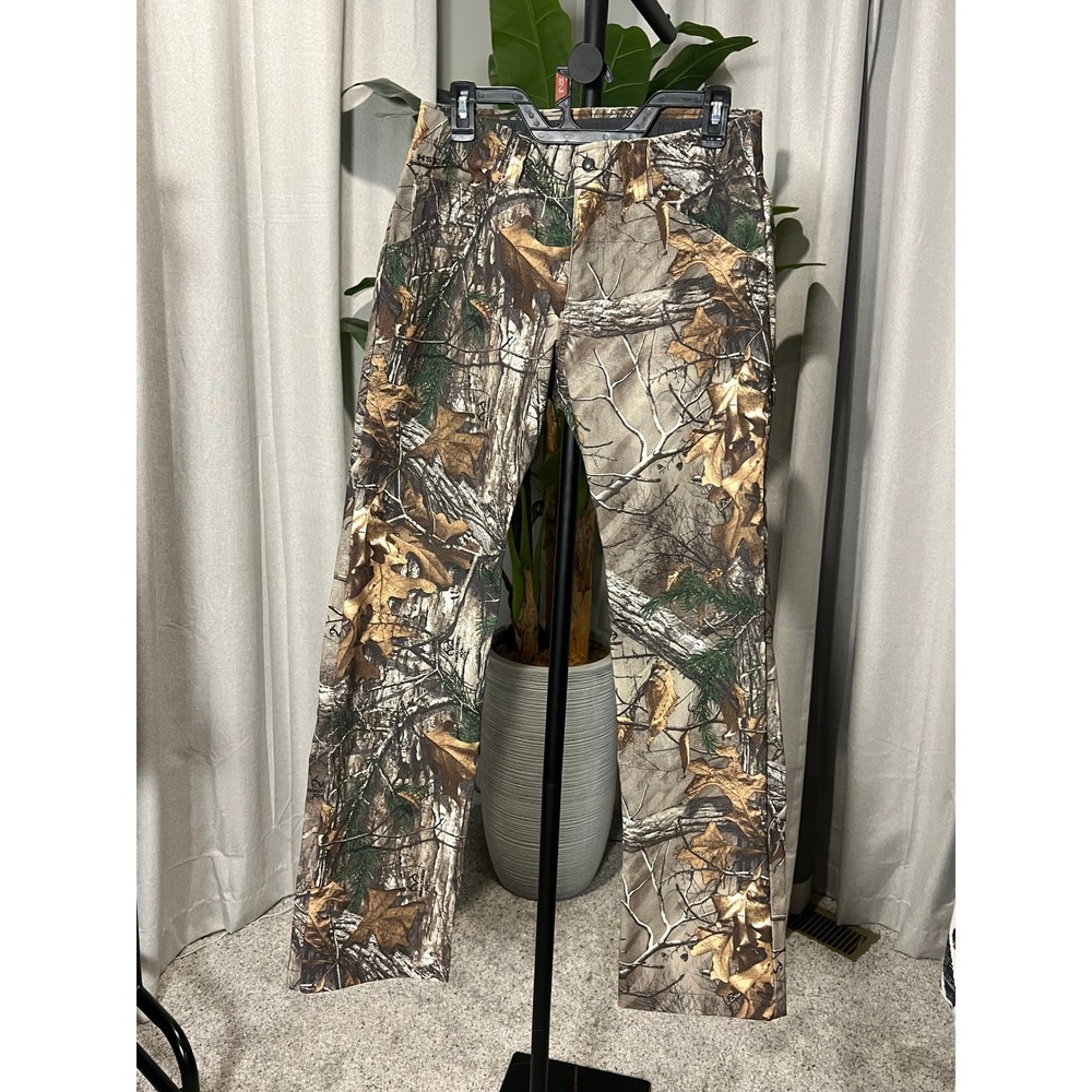 Mens Under Armour Realtree Camo Hunting Pants Tactical Trousers 30x32